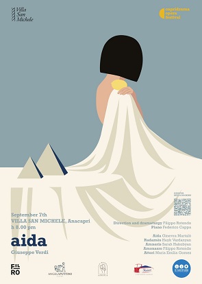 Sunday, September 7 at 8:00 PM Aida by Giuseppe Verdi - Capridrama Opera Festival