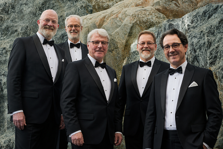 Johan Schinkler, Hans Arturson, <br>Gunnar Backman, Johan Pejler <br>and Tomas Riad